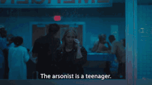 The Arsonist Is A Teenager Kristin Ramsey GIF - The Arsonist Is A Teenager Kristin Ramsey Sarah Michelle Gellar GIFs