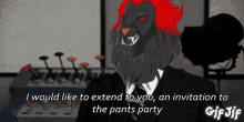wicked king pants party