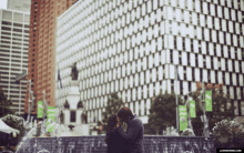 Kiss In Front Of A Fountain - Detroit GIF - Detroit Fountain Kiss GIFs