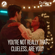Youre Not Really That Clueless Are You Blake Berry GIF - Youre Not Really That Clueless Are You Blake Berry Wyatt Burwall GIFs