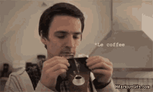 Coffee Smell GIF - Coffee Smell Scent GIFs