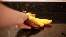 hand banana