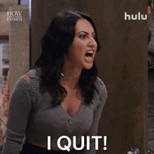 I Quit Valentina GIF - I Quit Valentina How I Met Your Father GIFs