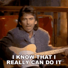 I Know That I Really Can Do It George Harrison GIF - I Know That I Really Can Do It George Harrison Got My Mind Set On You Song GIFs
