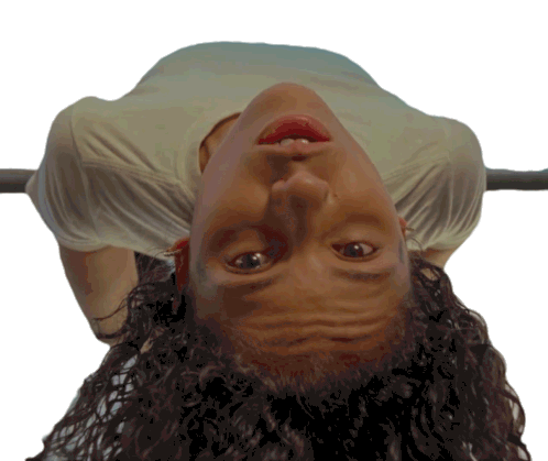 Hanging Upside Down Danielle Balbuena Sticker - Hanging Upside Down Danielle Balbuena 070shake Stickers