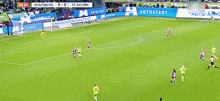 a soccer game between wolfsburg and fc bayern is going on