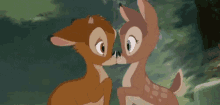 Bambi Love GIF - Bambi Love Kiss GIFs