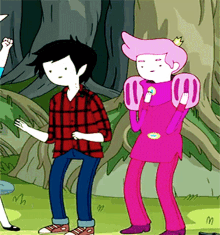 gumlee bubbline adventure time marshall lee prince gumball
