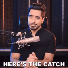 Here'S The Catch Unmesh Dinda GIF - Here'S The Catch Unmesh Dinda Piximperfect GIFs