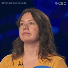 Nodding Slightly Ms Amy GIF - Nodding Slightly Ms Amy Family Feud Canada GIFs