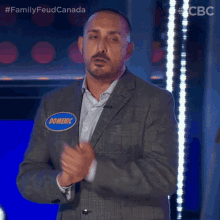 Clapping Domenic GIF - Clapping Domenic Family Feud Canada GIFs