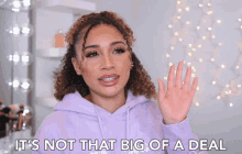 Its Not That Big Of A Deal Lisette GIF - Its Not That Big Of A Deal Lisette Luhhsetty GIFs