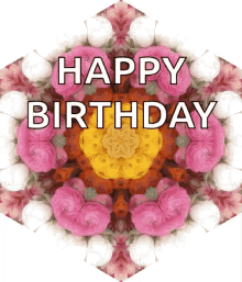 Happy Birthday Celebrate GIF - Happy Birthday Celebrate Flowers GIFs