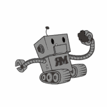 Robit Robot GIF - Robit Robot Retromotion GIFs