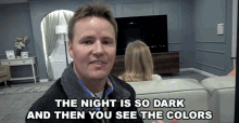 The Night Is So Dark And Then You See The Colors Oled Tv GIF - The Night Is So Dark And Then You See The Colors Oled Tv High Definition GIFs