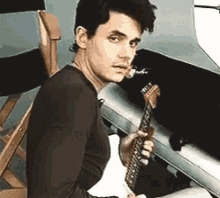 John Mayer Playing Guitar GIF - John Mayer Playing Guitar Strum GIFs