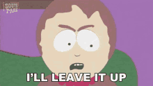 Ill Leave It Up To Your Father Sharon Marsh GIF - Ill Leave It Up To Your Father Sharon Marsh South Park GIFs