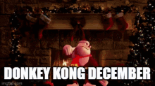 Donkey Kong December Video Game Dunkey GIF