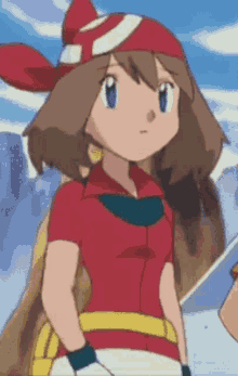 May Pokémon Sigh Pokemon Relieved GIF - May Pokémon Sigh Pokemon Relieved May Pokémon GIFs