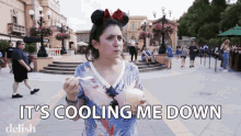 Its Cooling Me Down Cool Down GIF - Its Cooling Me Down Cool Down Cool Off GIFs
