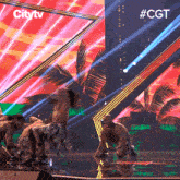 Continuous Backflip Gba GIF - Continuous Backflip Gba Canada'S Got Talent GIFs