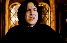 静かに　黙れ　セブルス Professor Severus Snape GIF - Snape Silence GIFs