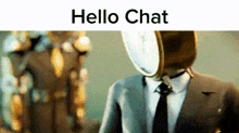 Hello Chat Skibidi Multiverse GIF - Hello Chat Skibidi Multiverse Future Large Clockman Hello Chat GIFs