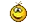 a pixel art of a smiley face with a crown on it giving a thumbs up .