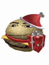 Christmas Roblox GIF - Christmas Roblox Cheese Burger GIFs