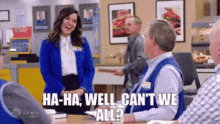 Superstore Amy Sosa GIF - Superstore Amy Sosa Ha Ha Well Cant We All GIFs