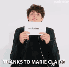 Thanks To Marie Claire Thank You Marie Claire GIF - Thanks To Marie Claire Thank You Marie Claire Thanks GIFs