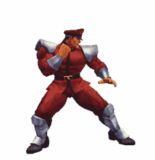 m bison street fighter street fighter4 idle animation fighting games