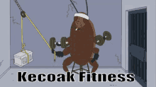 Kecoak Fitness GIF