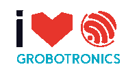 a logo that says i love grobotonics with a red heart