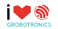 a logo that says i love grobotonics with a red heart