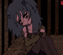 a drawing of a girl with the numbers xii and xiii on her head