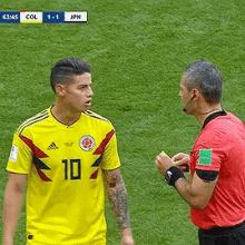 yellow card world cup james rodriguez columbia world cup2018