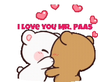 I Love You Mr Paas Sticker - I Love You Mr Paas Stickers