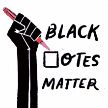black votes matter blm black lives matter black african american