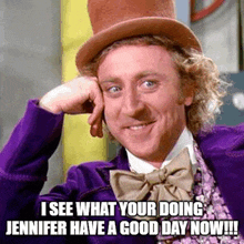 Willy Wonka Have A Good Day GIF - Willy Wonka Have A Good Day Have A Great Day GIFs
