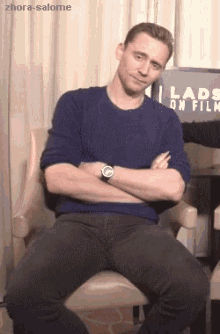 Tom Hiddleston Bored GIF - Tom Hiddleston Bored Oh Really GIFs