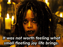 Candle It Was Not Worth Feeling GIF - Candle It Was Not Worth Feeling What Small Fleeting Joy Life Brings GIFs