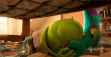 Mike Sleeping GIF - Mike Sleeping Monsters University GIFs