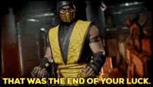 Pc-game-mortal-kombat Saying-that-was-the-end-of-your-luck GIF - Pc-game-mortal-kombat Saying-that-was-the-end-of-your-luck Mortal-kombat-2 GIFs