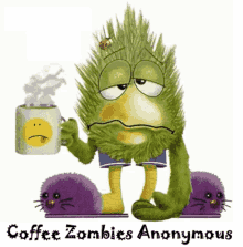 Coffee Zombie GIF - Coffee Zombie Coffee GIFs