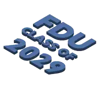 the word class of is stacked on top of each other in blue and red