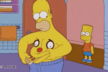 Homer Feeding His Belly - Belly GIF - Belly Homer Simpson The Simpsons GIFs