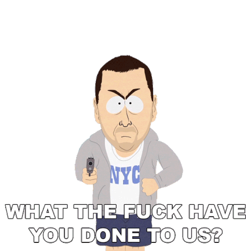 What The Fuck Have You Done To Us Adam Sandler Sticker - What The Fuck Have You Done To Us Adam Sandler South Park Stickers