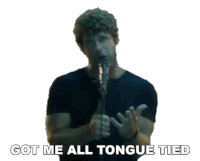 Got Me All Tongue Tied Billy Currington Sticker - Got Me All Tongue Tied Billy Currington Hey Girl Song Stickers