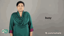Busy Busying GIF - Busy Busying Pakistan Sign Language GIFs